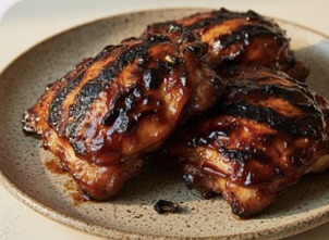 BBQ chicken thighs