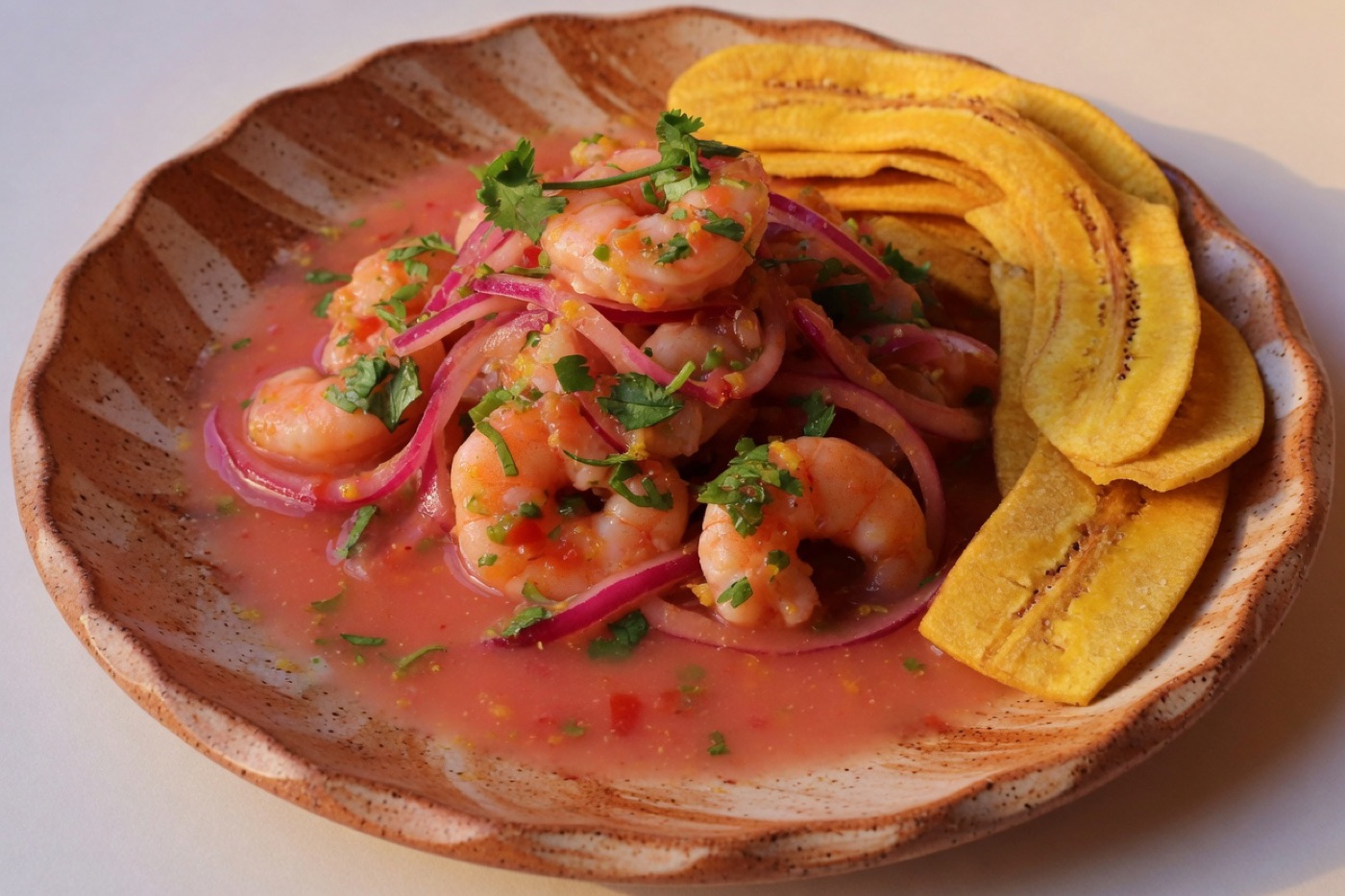 Shrimp ceviche